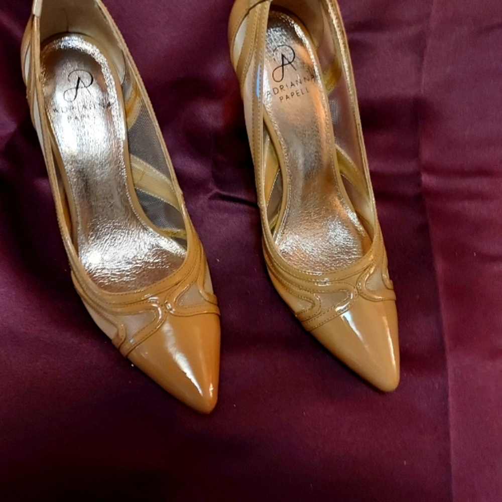 Taupe 3 inch heels